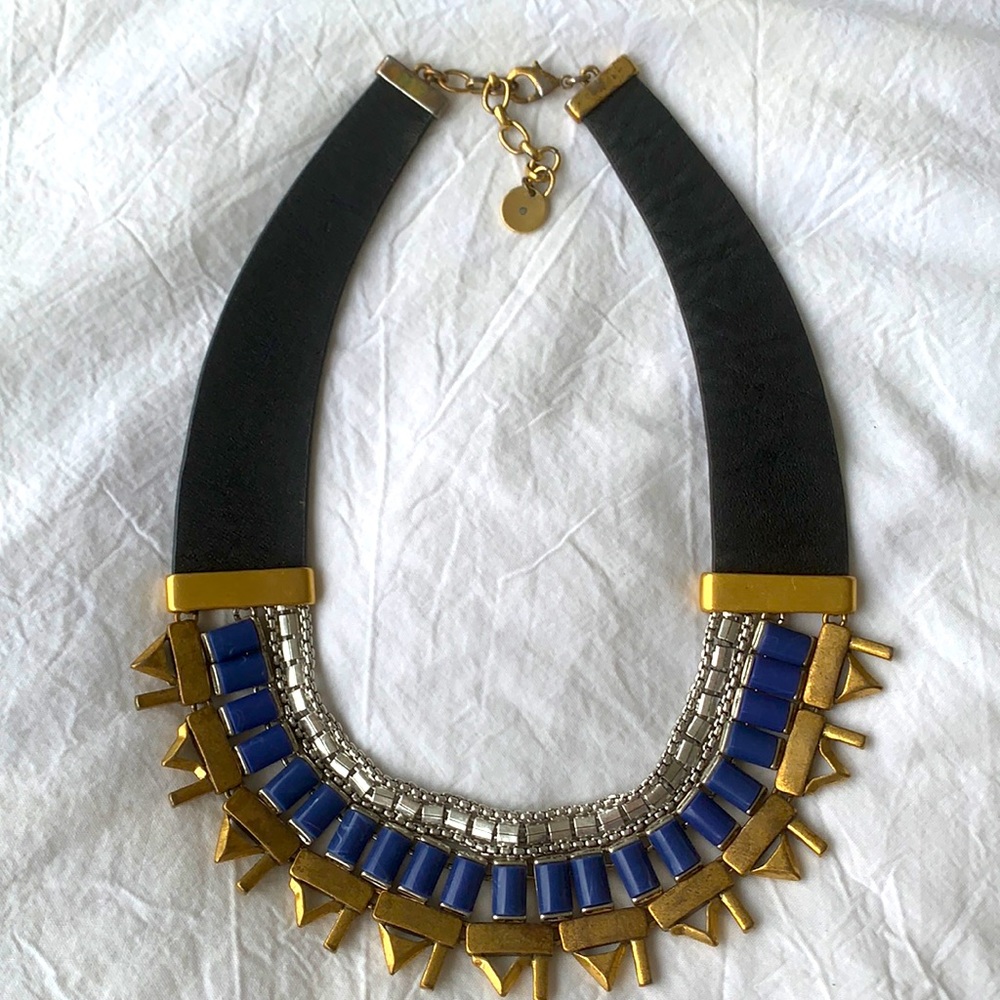 Stella & Dot Lapiz Statement Necklace - Picture 1 of 2
